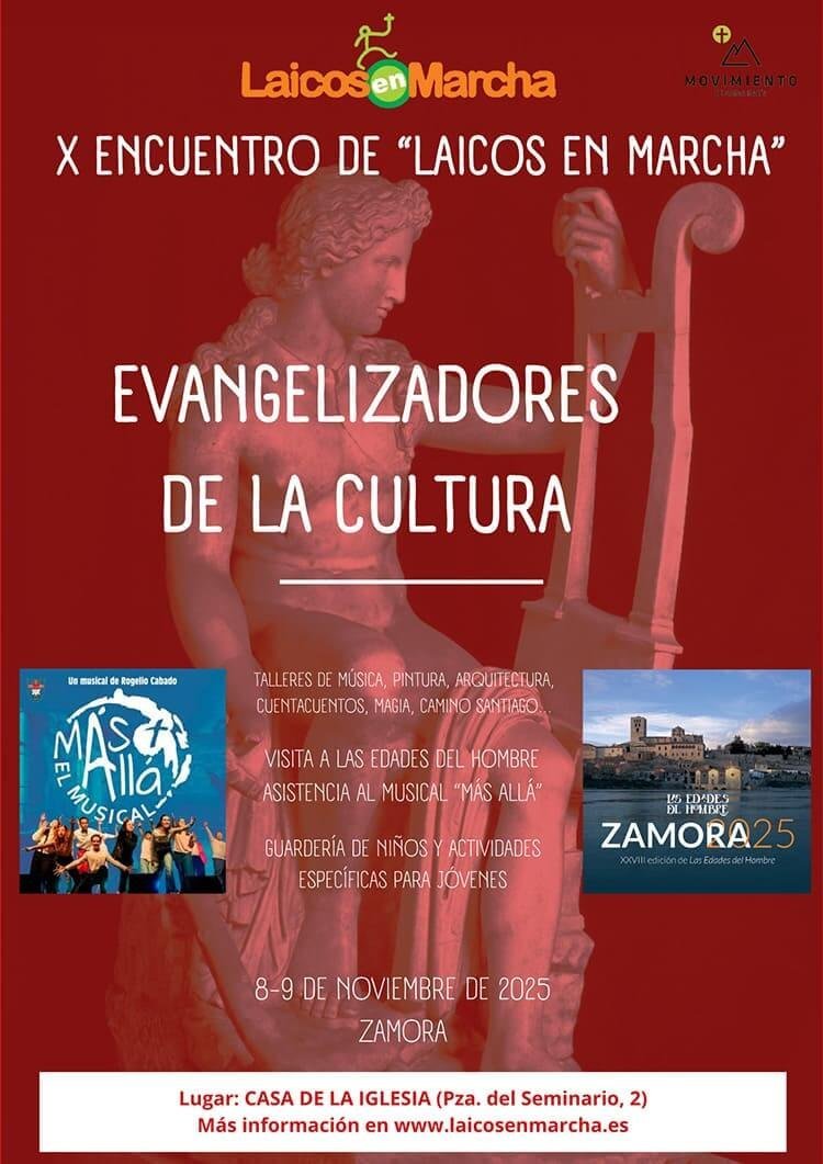 Evangelizadores de la cultura, lema del X Encuentro Laicos en Marcha